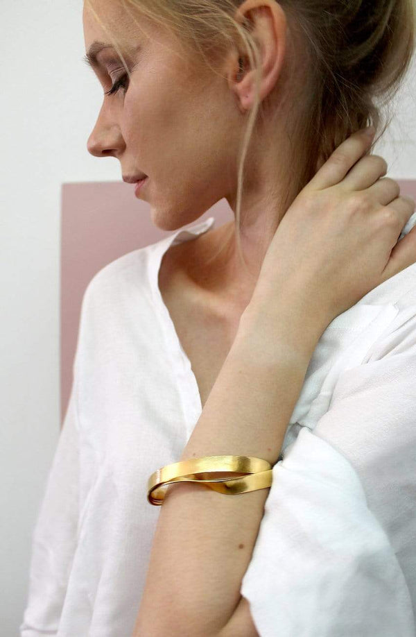 Ana Sales Nara Bracelet MOD Jewellery - 24k Gold plated silver