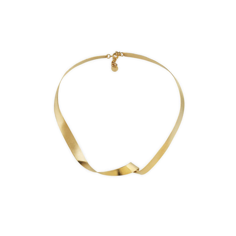 Ana Sales Nara Silver Necklace MOD Jewellery - 24k Gold plated silver