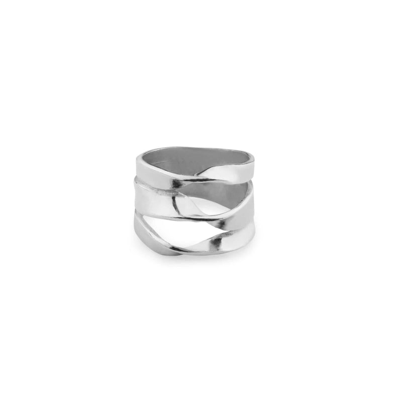 Ana Sales Nara Statement Silver Ring MOD Jewellery - Sterling silver