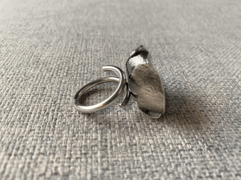 Bruno da Rocha Gardenia Statement Ring MOD Jewellery