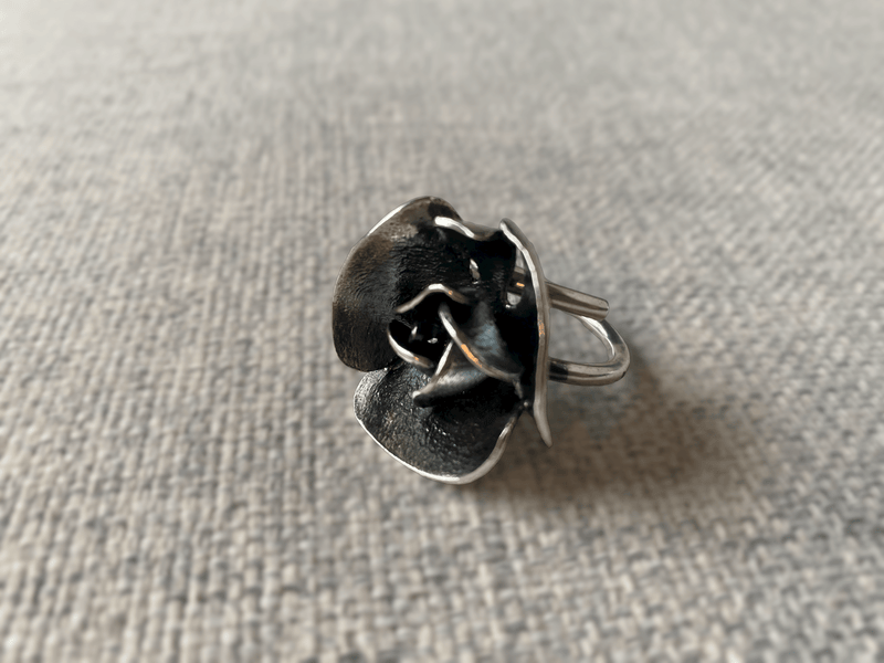 Bruno da Rocha Gardenia Statement Ring MOD Jewellery