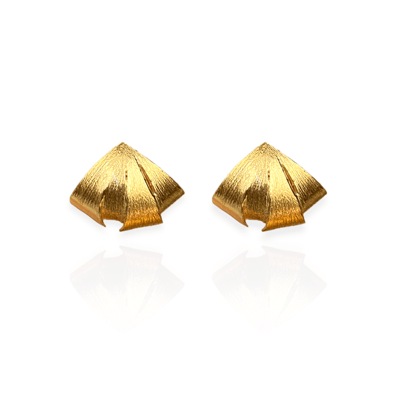 Bruno da Rocha gold plated earrings MOD Jewellery