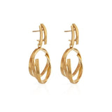 Bruno da Rocha Maria Gold Plated Earrings MOD Jewellery