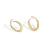 Bruno da Rocha organic hoop earrings MOD Jewellery