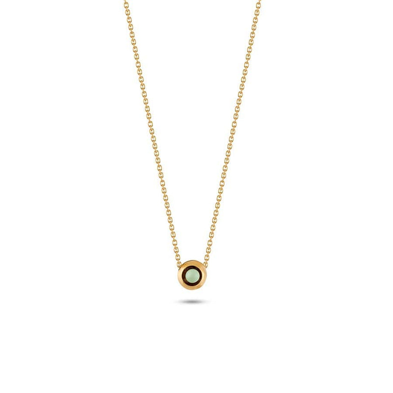 Bruno da Rocha porcelain necklace gold plated MOD Jewellery