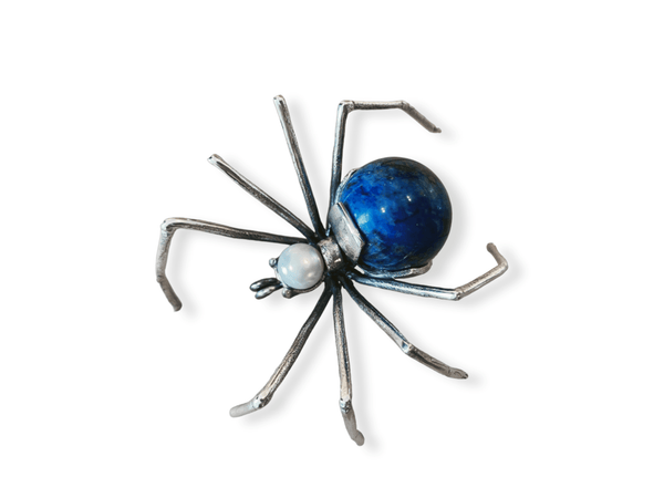 Bruno da Rocha spider brooch lapis lazuli MOD Jewellery
