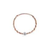 Burato CHAIN DIAMOND RING II MOD Jewellery