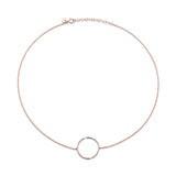Burato CIRCLE GOLD NECKLACE MOD Jewellery