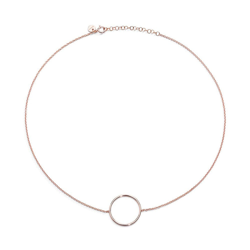 Burato CIRCLE GOLD NECKLACE MOD Jewellery