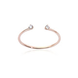 Burato DOUBLE SOLITAIRE RING MOD Jewellery