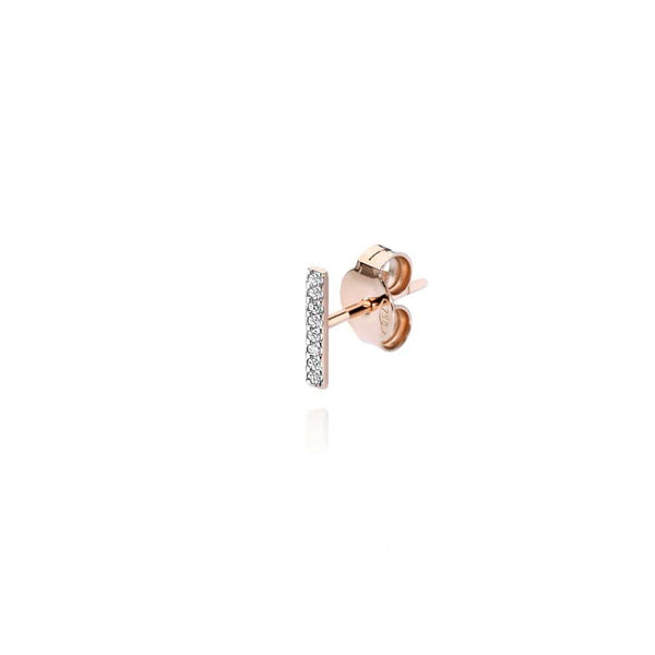 Burato GOLD LINE DIAMOND EARRING MOD Jewellery