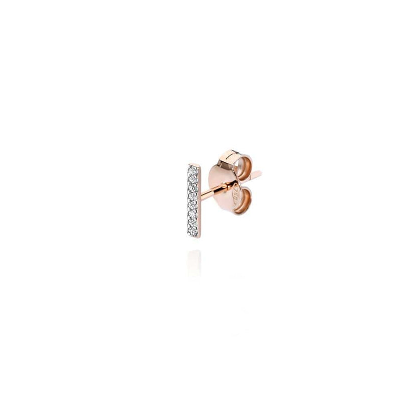 Burato GOLD LINE DIAMOND EARRING MOD Jewellery
