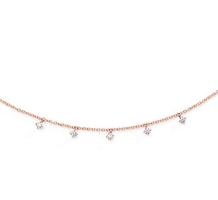 Burato MULTI SOLITAIRE NECKLACE MOD Jewellery