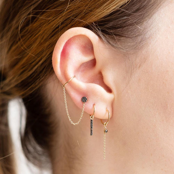Burato PAILLETTE DIAMOND EARRING XS MOD Jewellery