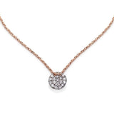 Burato PAILLETTE DIAMOND NECKLACE S MOD Jewellery