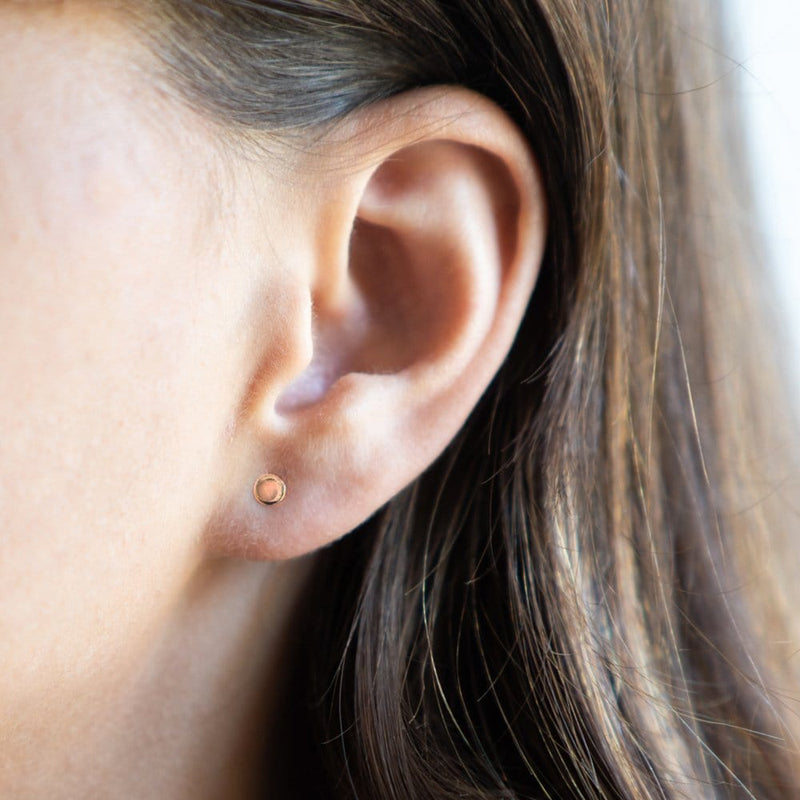Burato PAILLETTE GOLD EARRING XS MOD Jewellery