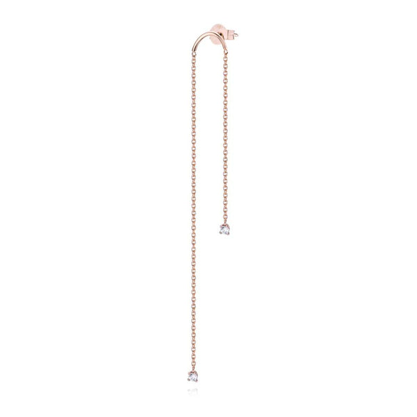 Burato RIGHT DIAMONDS ARCH EARRINGS MOD Jewellery