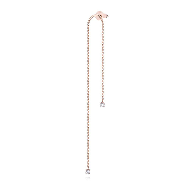 Burato RIGHT DIAMONDS ARCH EARRINGS MOD Jewellery