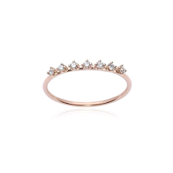 Burato WHITE DIAMONDS RING MOD Jewellery