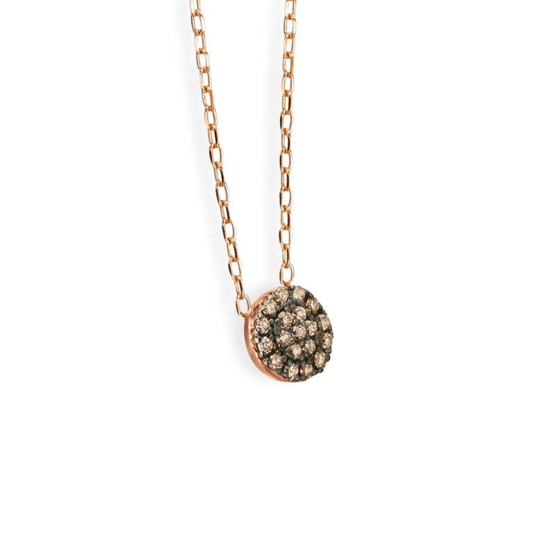 Goldstock Brown Diamonds Necklace MOD Jewellery