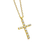 Goldstock Diamond Cross Necklace MOD Jewellery