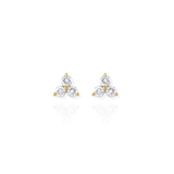 Goldstock Trinity Diamond Earrings MOD Jewellery