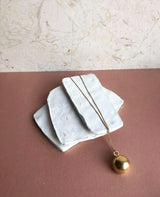 Inês Telles Azura Long Silver Necklace MOD Jewellery - 24k Gold plated silver