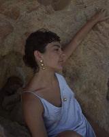 Inês Telles Azura Long Silver Necklace MOD Jewellery - 24k Gold plated silver