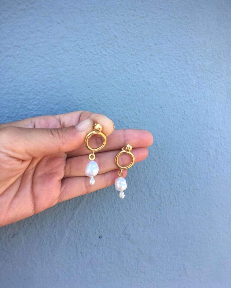 Inês Telles Azura Pearl Earrings MOD Jewellery