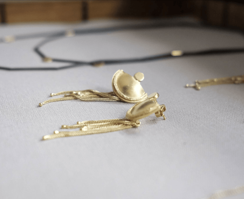 Inês Telles Beltia Tassel Earrings MOD Jewellery