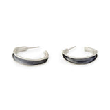 Inês Telles Coa Hoop Earrings MOD Jewellery - Oxidised sterling silver