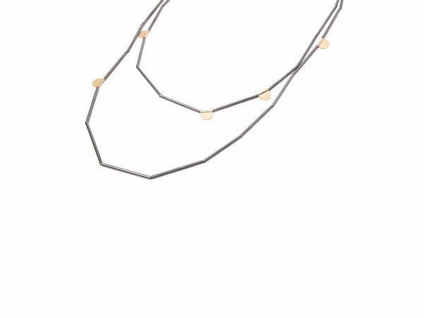 Inês Telles Deli Oxidised Double Necklace MOD Jewellery