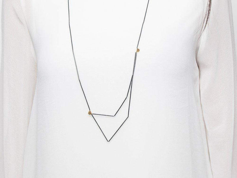 Inês Telles Deli Oxidised Necklace MOD Jewellery
