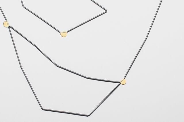 Inês Telles Deli Oxidised Necklace MOD Jewellery
