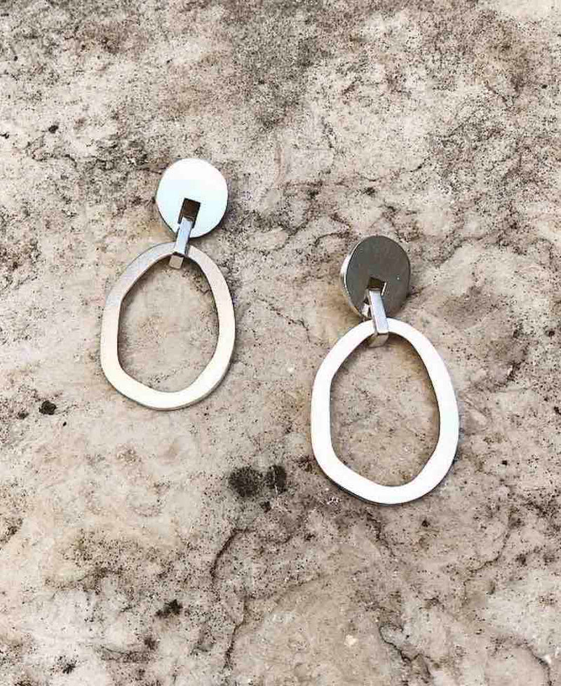 Inês Telles Duoo Earrings MOD Jewellery - Sterling silver
