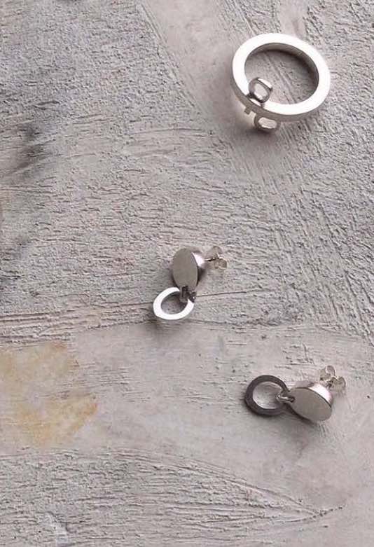 Inês Telles Duoo Earrings MOD Jewellery - Sterling silver