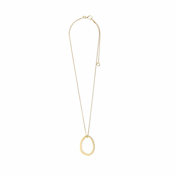 Inês Telles Duoo Necklace with Pendant MOD Jewellery - 24k Gold plated silver