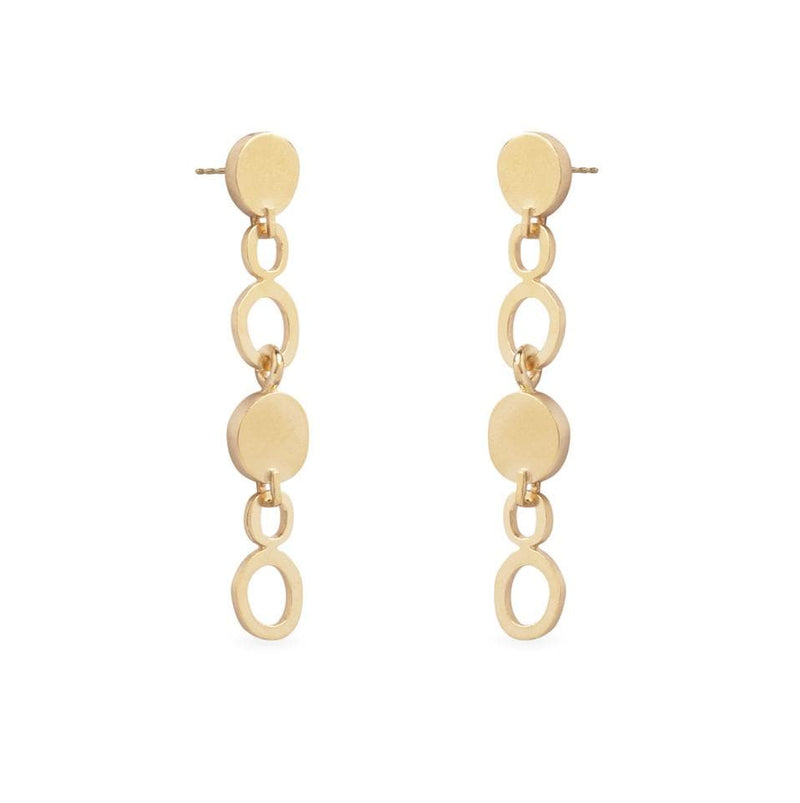 Inês Telles Duoo Earrings MOD Jewellery - 24k Gold plated silver