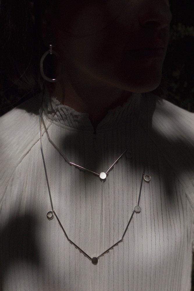 Inês Telles Duoo Necklace MOD Jewellery - Sterling silver