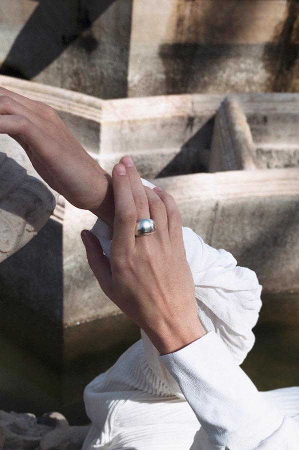 Inês Telles Duoo Silver Ring MOD Jewellery - Sterling silver