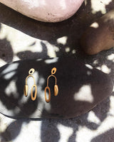 Inês Telles Ellos Statement Earrings MOD Jewellery - 24k Gold plated silver
