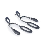 Inês Telles Ellos Statement Earrings MOD Jewellery - Oxidised sterling silver