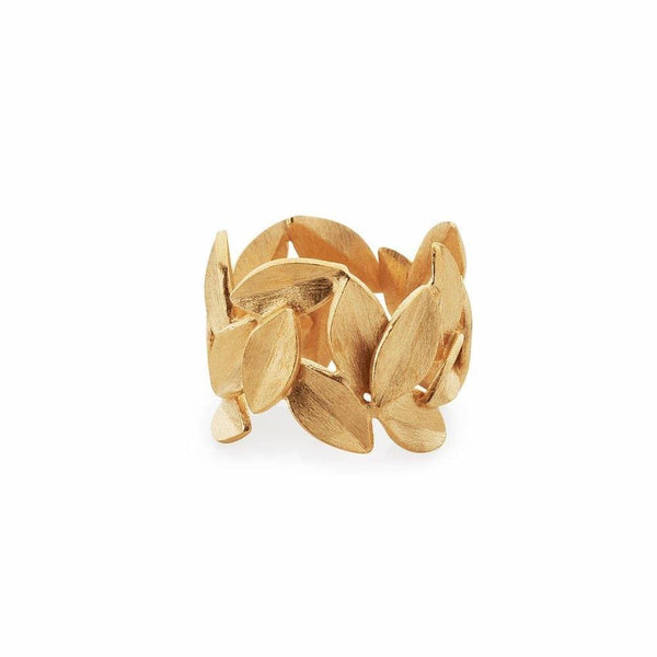 Inês Telles Hera Gold Plated Ring MOD Jewellery