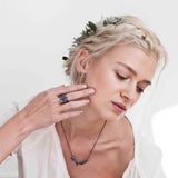 Inês Telles Hera Silver Necklace MOD Jewellery - Oxidised sterling silver