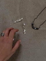 Inês Telles Hera Silver Necklace MOD Jewellery - Oxidised sterling silver