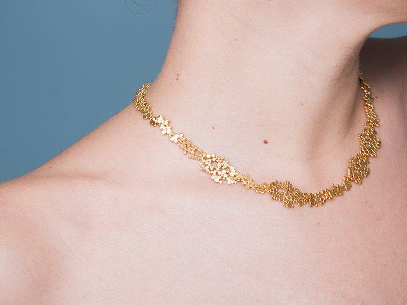 Inês Telles Ilhas Silver Necklace MOD Jewellery - 24k Gold plated silver