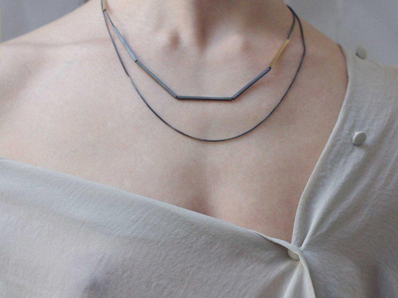 Inês Telles Líneas Gold Plated Necklace MOD Jewellery