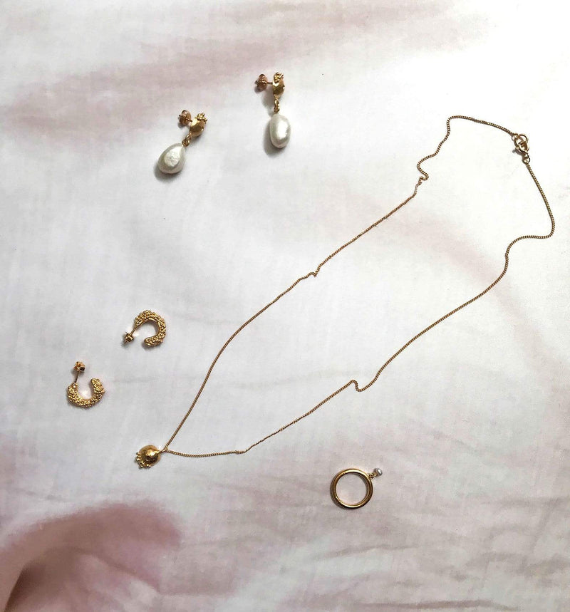 Inês Telles Lorena Gold Plated Necklace MOD Jewellery