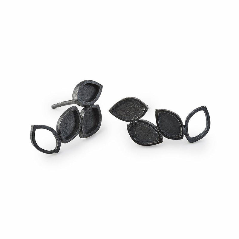 Inês Telles Luzia Silver Earrings MOD Jewellery - Oxidised sterling silver