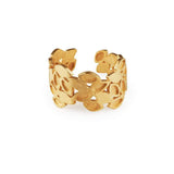 Inês Telles Luzia Silver Ring MOD Jewellery - 24k Gold plated silver